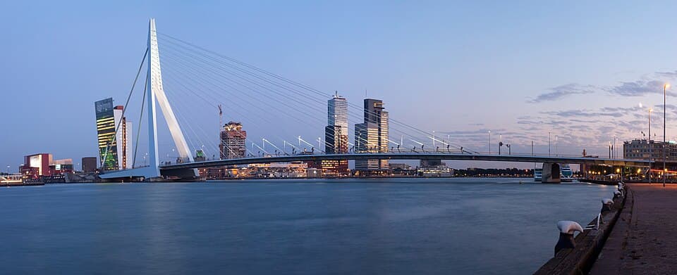 Rotterdam skyline